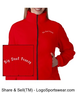 Ladies Iceberg Fleece Full-Zip Jacket Design Zoom